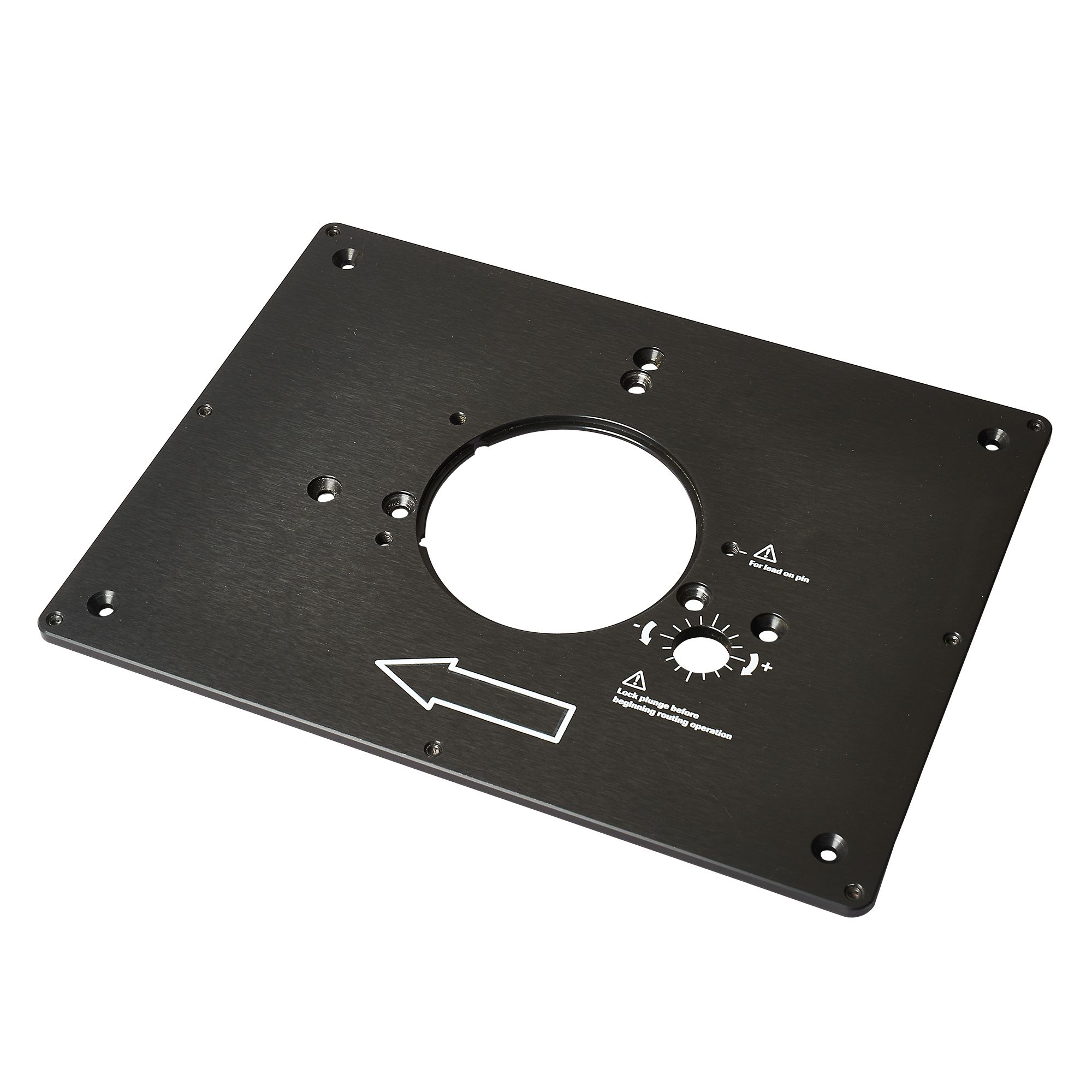 Router mounting sale plate